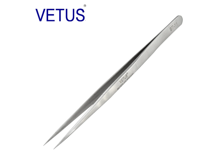 包邮VETUS 高精密钟表手机维修工具美容燕窝挑毛夹尖头镊子 ST-11