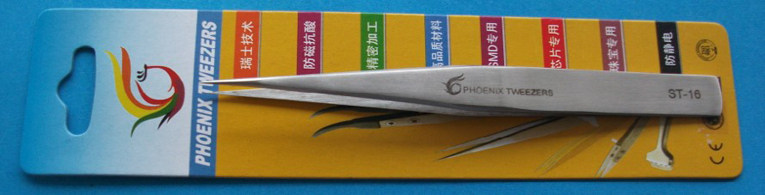 phoenix镊子 精密不锈钢镊子 尖咀特强型 ST-16