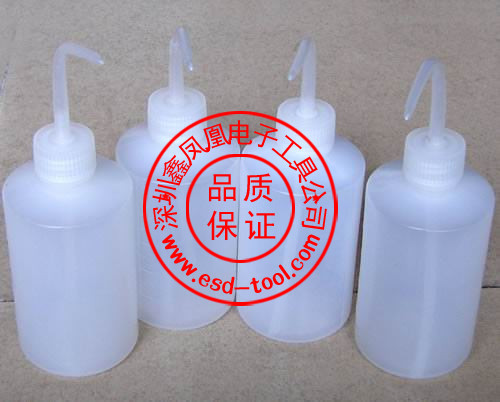 点胶壶250ML 工业用弯嘴瓶 弯尖嘴壶 点胶瓶弯嘴瓶  白斜嘴瓶