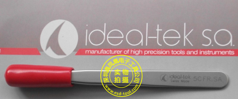 瑞士IDEAL-TEK镊子 防静电可换头镊子 5CFR.SA碳纤维ESD精密镊子