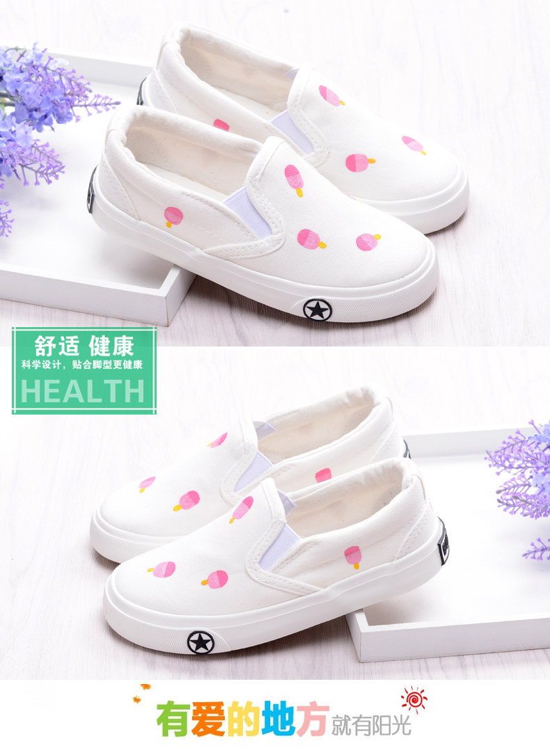Chaussures enfants en toile suture de voiture pour printemps - semelle tendon - Ref 1040666 Image 36