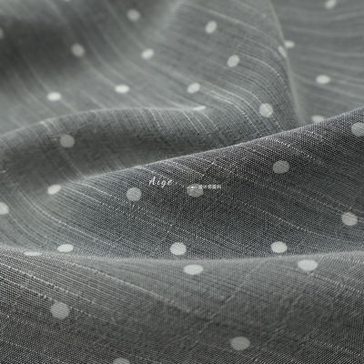 Special offer for DIY of drape and skin-friendly grey polyester-cotton fabric shirt and dress clothing