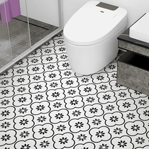 Self-adhesive Nordic wall stickers floor stickers Bathroom Kitchen oil-proof stickers waterproof wallpaper tiles stickers