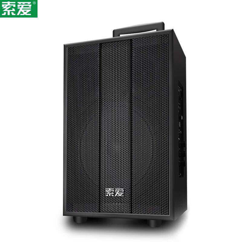 Sony Ericsson SA-T18S2 ​​square dance audio 8 inch outdoor lever speaker volcano fast hand vibrato dual microphone