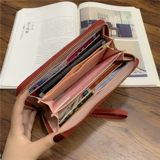 Бумажник, универсальная сумка через плечо, маленькая сумка клатч, кошелек, в стиле Шанель, в корейском стиле