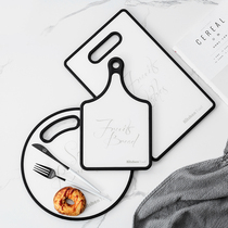 High quality creative PP cutting board Kitchen household small cutting board Fruit and vegetable chopping board Bread board Sushi board