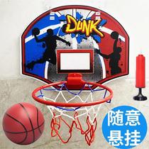 Child hanging basket box basketball box free of punching boys Basketball Training Home parent-child Basket Interests high Toys