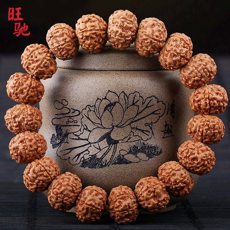 Indonesian flying saucer pile Little Diamond Bodhi Handmade with 6 petals 7 petals 8 petals 9 petals 10 petals for men's hand alchemy seed Buddha pearl