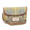 WINNOWx UK MOON Harris Tweed Wool Plaid fabric British Crossbody shoulder bag Small side bag