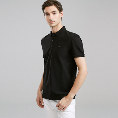 mùa xuân và mùa hè 2020 của Versino / Fansino nam mới kinh doanh áo cotton ngắn tay đơn giản - Polo