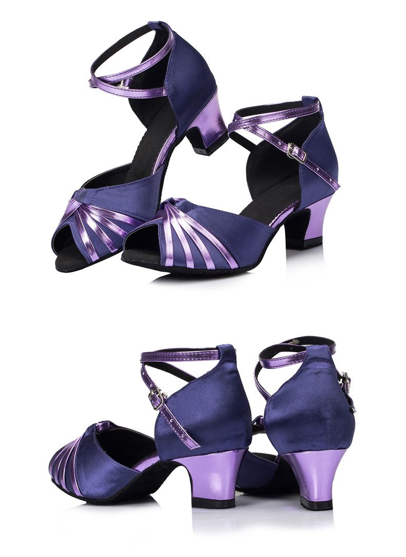 Chaussures de danse latino en satin - Ref 3448081 Image 33