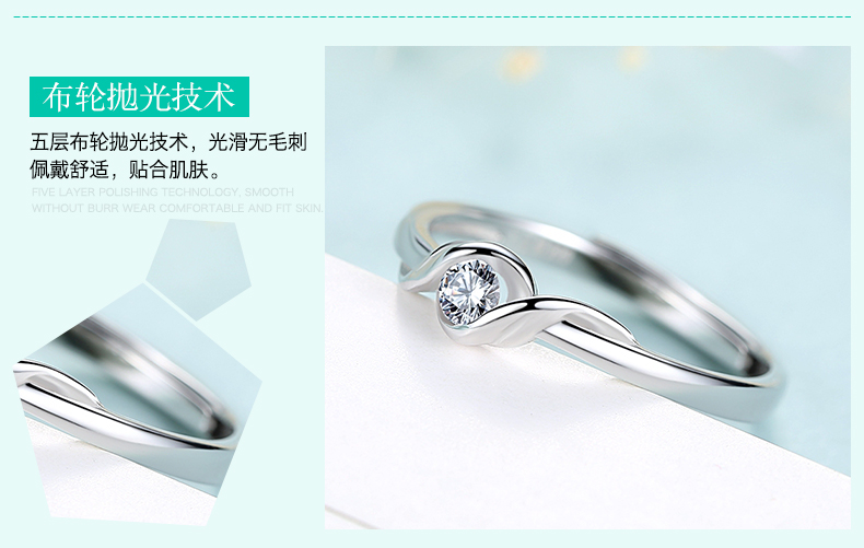 Bague Femme en Argenterie - Ref 3089294 Image 11