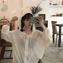 Seaside Sunscreen Womens 2021 New Loose Outer Swimsuit Can Water Coat Beach Resort Bikini Blouse