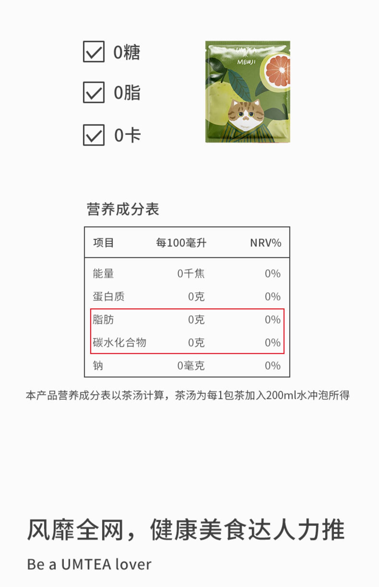 【限时2件88折】UMTEAxMEWJI联名妙吉猫礼盒