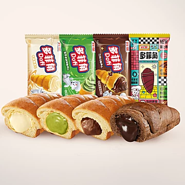 宾堡多菲角夹心面包共12包