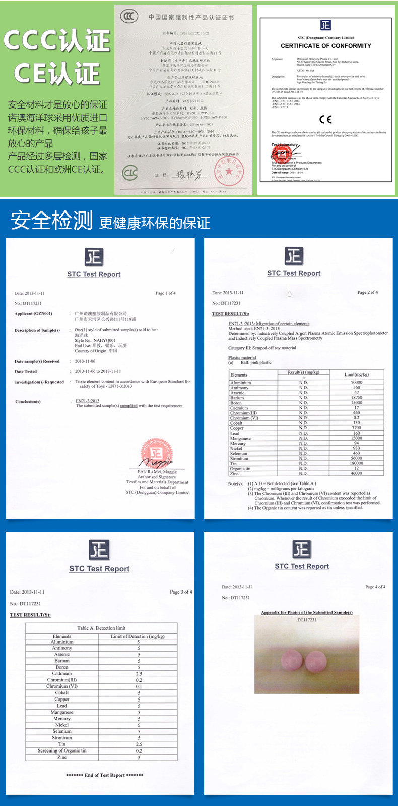 Сертификат проверки океана.