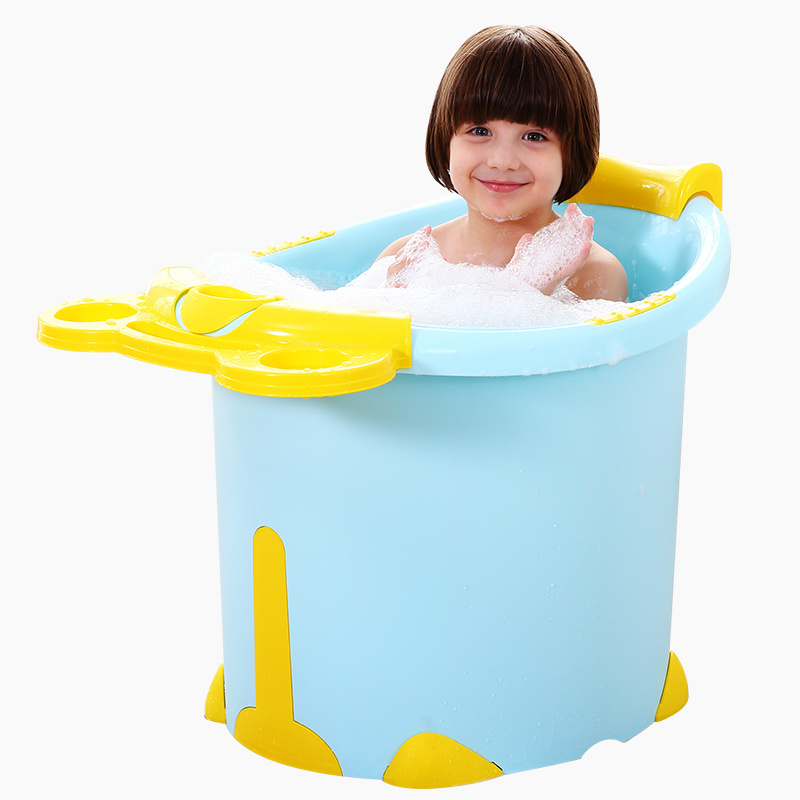 Connaught Australia baby bath tub Queen children\'s bath barrel plastic baby bath barrel children can sit in the bath tub Connaught Australia baby bath tub Queen children\'s bath barrel plastic baby bath barrel children can sit in the bath tub