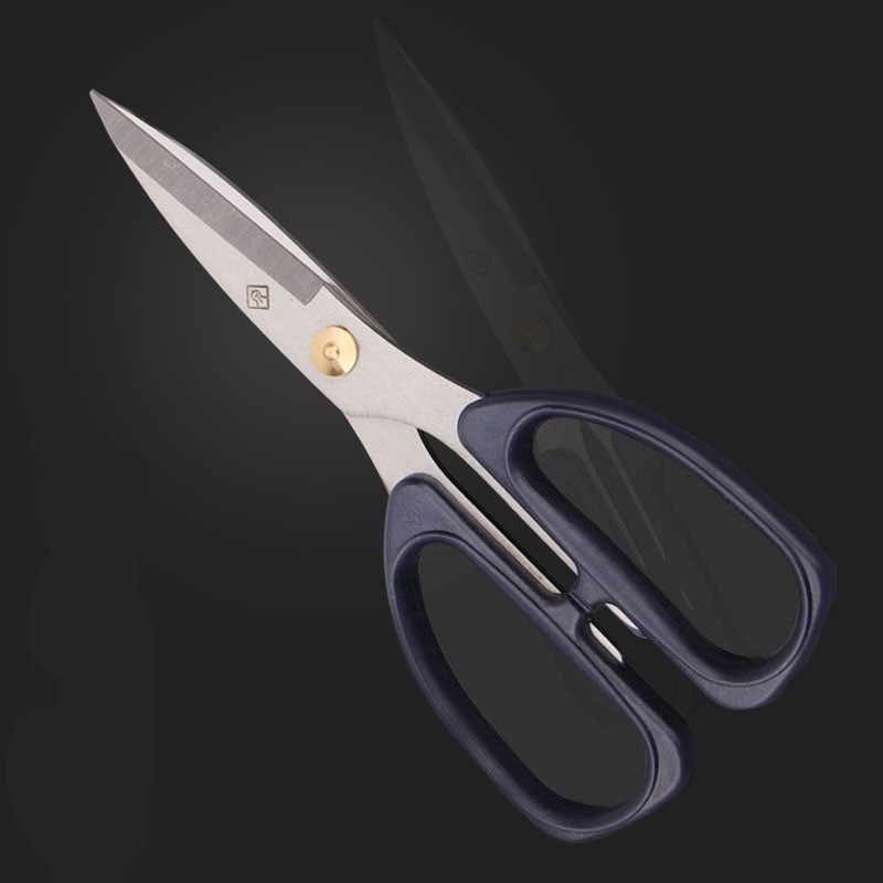 Shanghai Zhang Koiquan stainless steel scissors powerful use of scissors housekitchen industry office tailor sewing manual