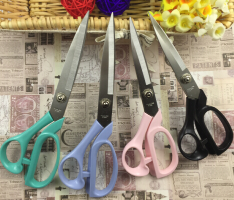 Zhang Xiaoquan light tailor scissors with safety helmet household scissors clothing scissors sewing cutting cloth scissors 4 colors