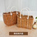 khay đựng đồ lót Lưu trữ xô giỏ giỏ giỏ giỏ rau giỏ phòng khách thủ công cửa hàng giỏ tắm giỏ siêu thị di động - Trang chủ hộp nhựa đựng thực phẩm Trang chủ