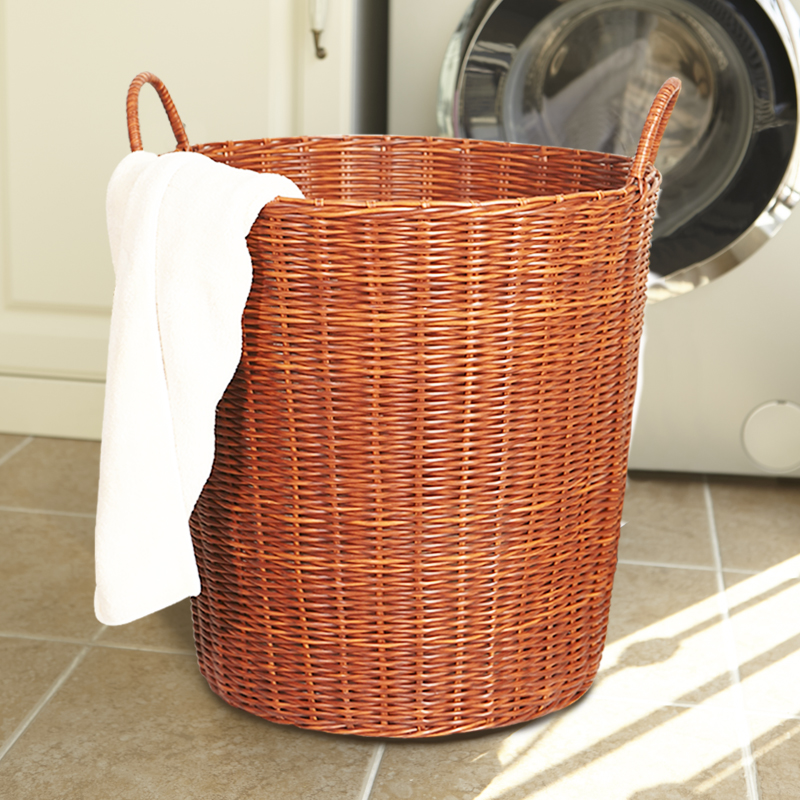 Containing basket Dirty Laundry Basket Laundry Basket Laundry Basket for Home Put Toy Clothing Bucket Basket Light Lavish Internet Red