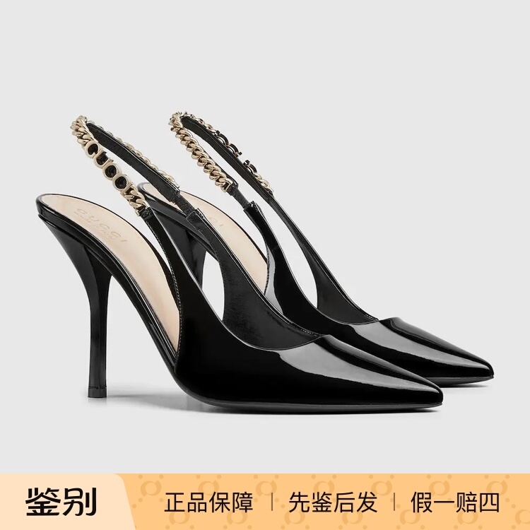 Brand New Genuine Gucci Signoria 105 Patent Leather Stiletto Sandals High Heels for Women 783821 Brand New Genuine Gucci Signoria 105 Patent Leather Stiletto Sandals High Heels for Women 783821