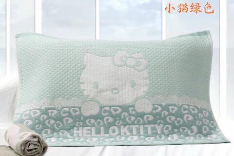 Vàng Drops Giá thở trẻ em bông gạc một vài sinh viên gối mô hình con mùa - Khăn gối khăn gối