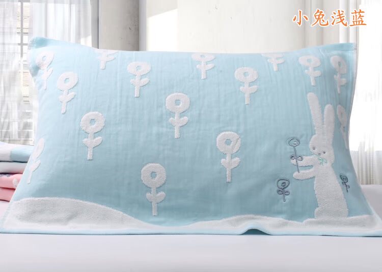 Vàng ba điểm vải cotton đôi sinh viên người lớn thở bốn mùa khăn gối để tăng các thiết bị phổ quát khăn trải gối