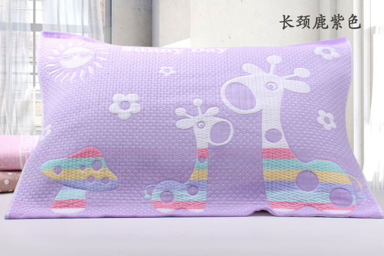 Bông cotton ba điểm vàng đôi của cặp vợ chồng học sinh bốn mùa khăn gối người lớn để tăng độ dày vải thoáng khí vỏ gối nằm