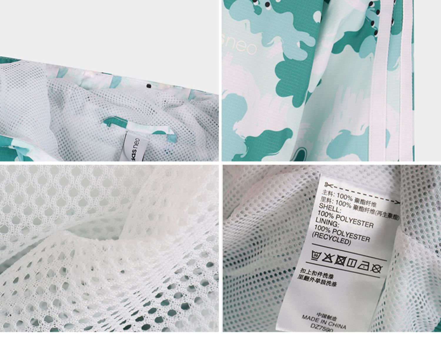 ADIDAS Adidas NEO mùa xuân nam có mũ trùm đầu áo khoác dệt gió DZ7589 DZ7590 - Áo khoác thể thao / áo khoác áo khoác new balance nữ