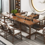 Новый китайский в стиле сплошной древесины Arhat Tea Table и стул Комбинированный домашний чайный набор чай
