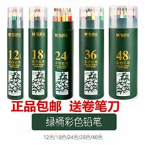 Morning light 48 Color Pencil 12 18 24 36 36 Lead Fill Color Painting Drawing Student Pencil Bucket