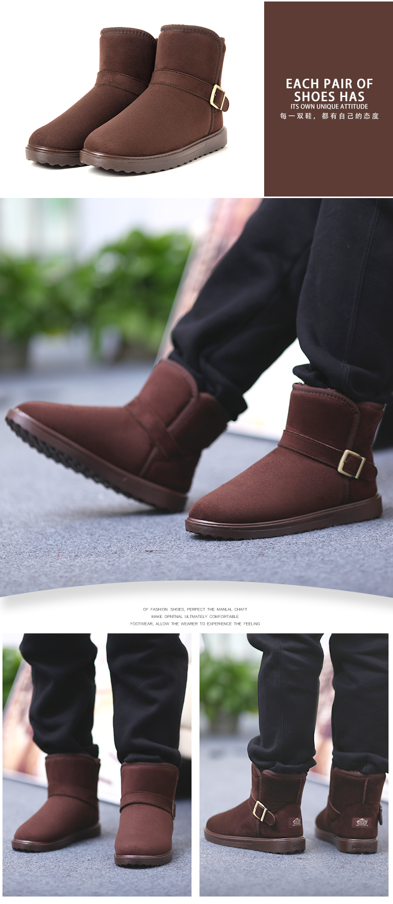 Boots - chaussures en suède - Ref 954578 Image 29