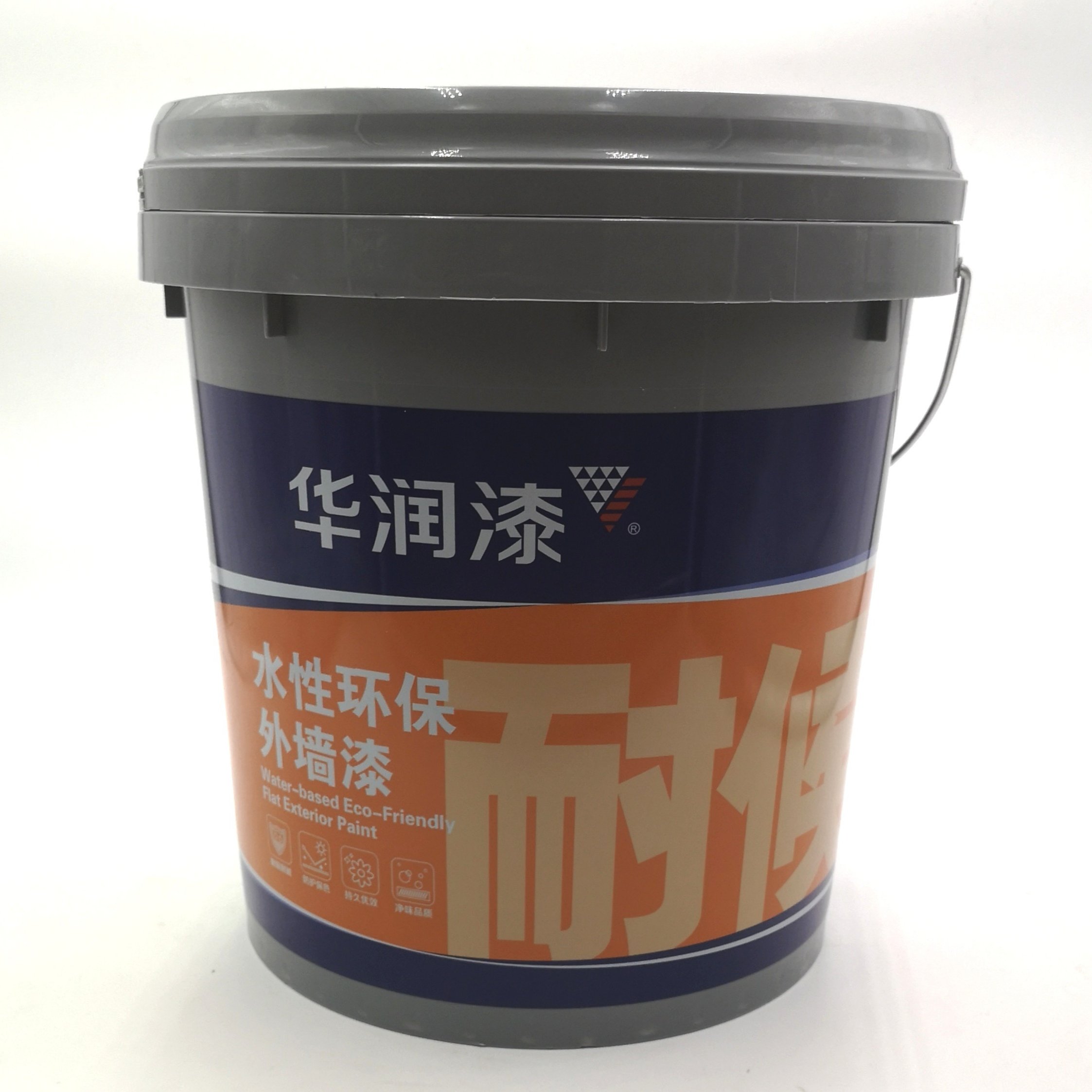 CR Paint Water-based Environmental Protection Exterior Wall Latex Paint Topcoat H25-101 Elastic Paint CR Waterproof Latex Paint