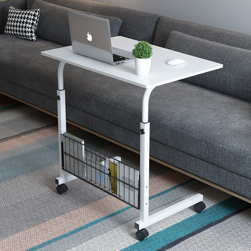 Simple computer desk bed mobile lifting desktop desk notebook folding sloth person minimalist small table bedside table