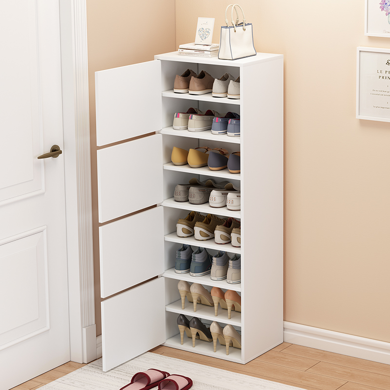Shoe Cabinet Doorway Provincial Space Multilayer Shoe Rack Large Capacity Dust Resistant Economy Type Lockers Disposal Cabinet
