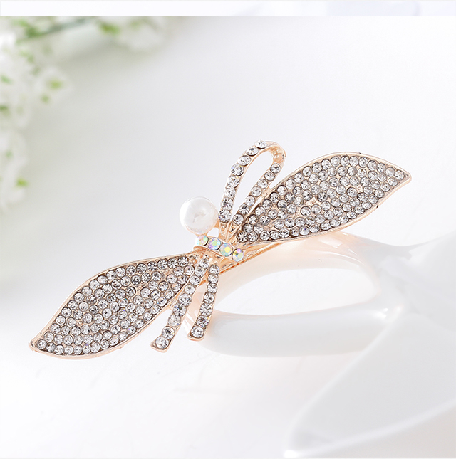 Phụ kiện tóc rhinestone pha lê mùa xuân clip bướm tóc clip người lớn đuôi ngựa clip nữ mũ lớn đầu clip trang sức clip cây trâm cài tóc