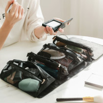 Wash bag womens portable large capacity travel super fire ins wind simple business trip net red makeup bag Waterproof multi-function