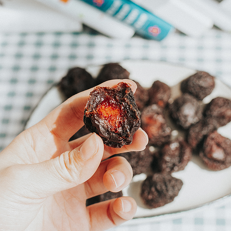 Lianmuxu dried plums Yongtai Fujian specialty hibiscus dried plums sweet and sour appetizing snacks candied fruit 200g