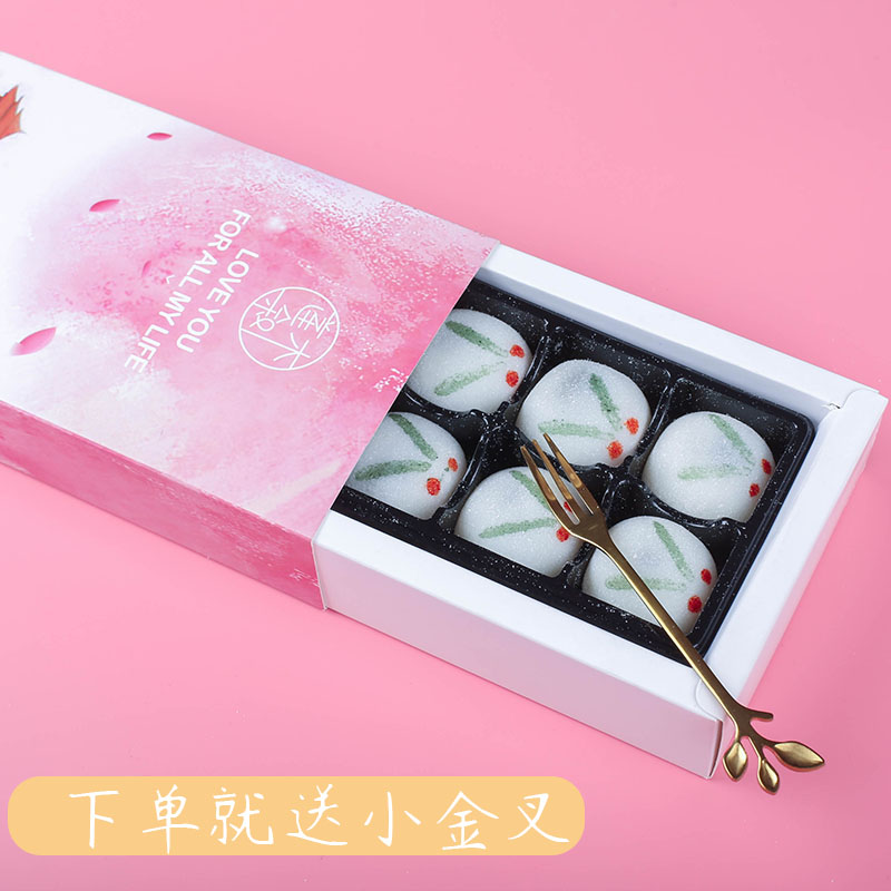 Lian Muxu Matcha mochi burst pulp dessert Pastry Birthday gift girlfriend glutinous rice cake Net red snack Snack gift