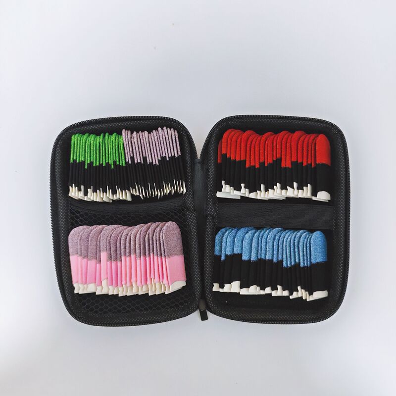 100-Piece Gaming Finger Sleeve Gift Pack, Touchscreen Finger Sleeves, Anti-Sweat, E-Sports Cooler, Screen Cleaner, Anti-Slip Powder 100-Piece Gaming Finger Sleeve Gift Pack, Touchscreen Finger Sleeves, Anti-Sweat, E-Sports Cooler, Screen Cleaner, Anti-Slip Powder