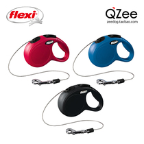 QZee German Flexi forleich dog leash automatic telescopic small dog cat with slippery cat handle strap