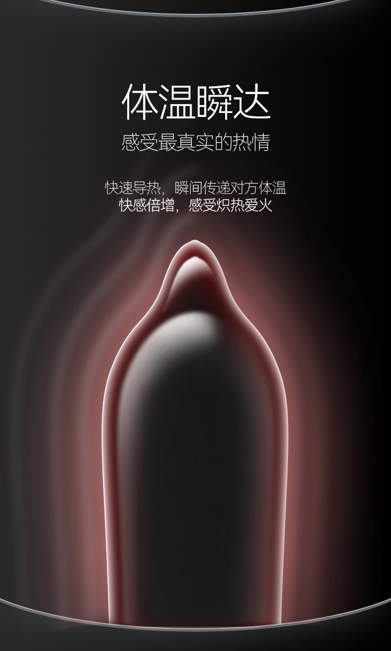 【中国直邮】 第六感 001避孕套 超薄裸入安全套套男用持久神器byt 共8只