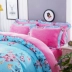 Ai tổ phiên bản Hàn Quốc của bộ lông cừu san hô bốn mảnh set Thicken Falais bốn mảnh flannel quilt bao gồm bộ đồ giường ấm áp