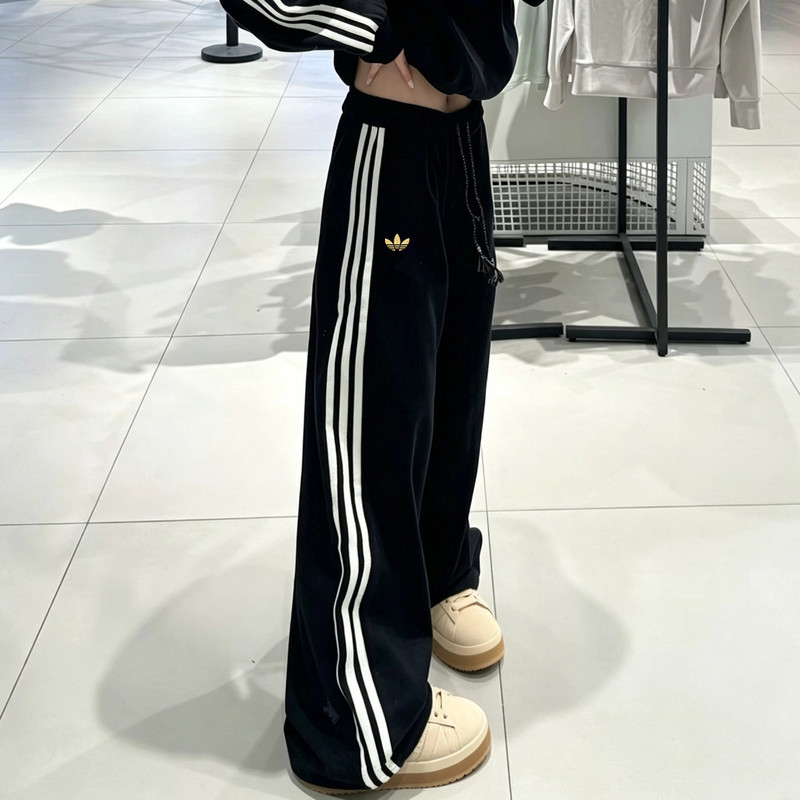 90% off Special Zone|Outlet Discounts|Spring and Autumn Women's Wide-Leg Pants Casual Loose Three-Stripe Straight-Leg Trousers 90% off Special Zone|Outlet Discounts|Spring and Autumn Women's Wide-Leg Pants Casual Loose Three-Stripe Straight-Leg Trousers