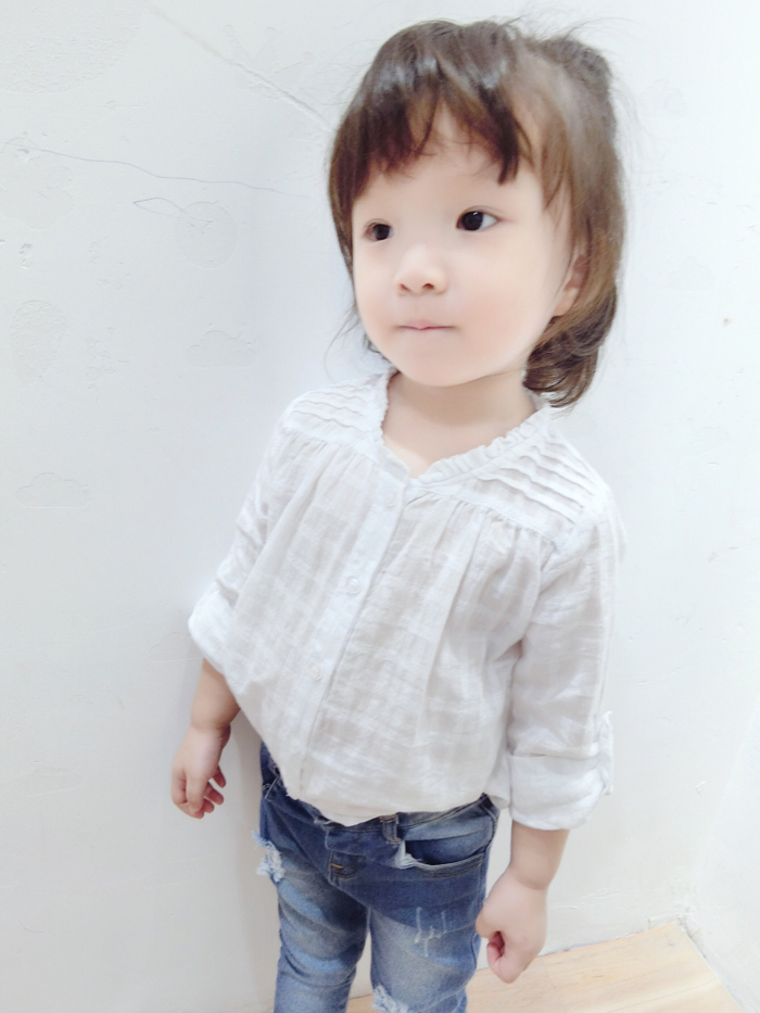 Chemise fille à manche longue - Ref 2084772 Image 10