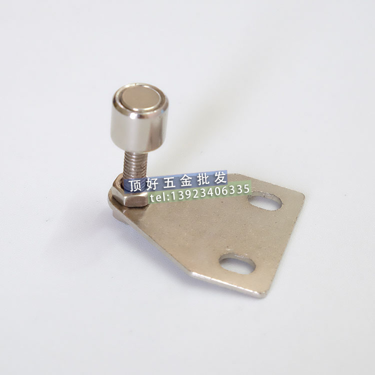 Industrial Aluminum Squeeze Profile Material Adjustable Door Blocking Triangle Door Suction Powerful Magnet Small Door Suction Doors And Windows Magnetic Touch Powerful Magnetic Attraction L Type