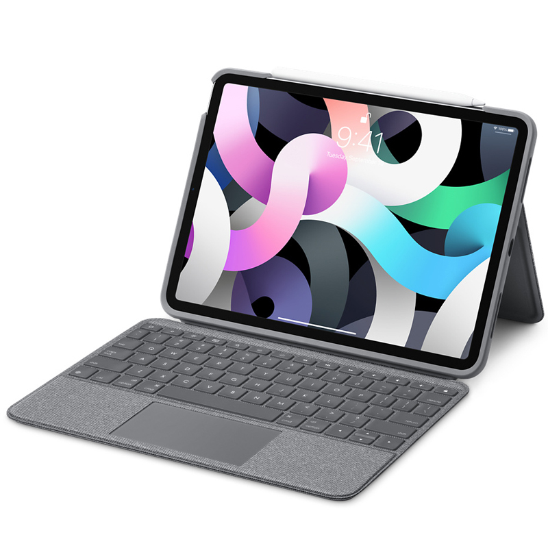 Logitech iPad Keyboard Case Folio Touch Combo Touch with Trackpad Supports 11inch 20/21/22 Models Air4/Air5 Logitech iPad Keyboard Case Folio Touch Combo Touch with Trackpad Supports 11inch 20/21/22 Models Air4/Air5