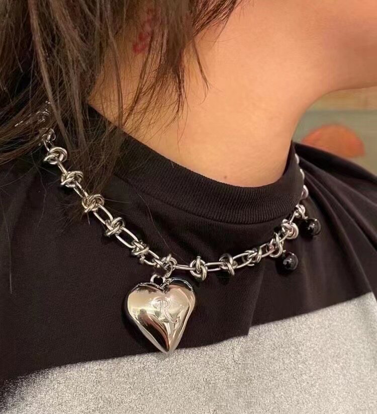 Retro Metal Rock Necklace 