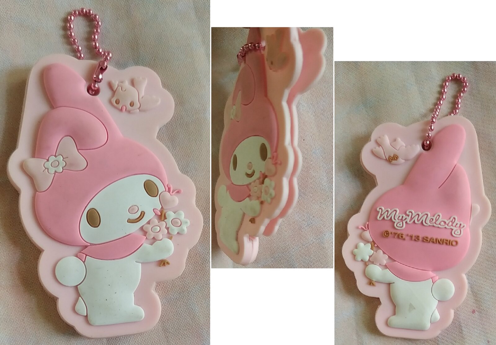 Triple Lull * Toys 2013 my melody Merlotte Melody Soft Gum Pendant jacket